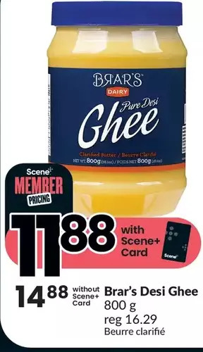 FreshCo Brar's desi ghee offer