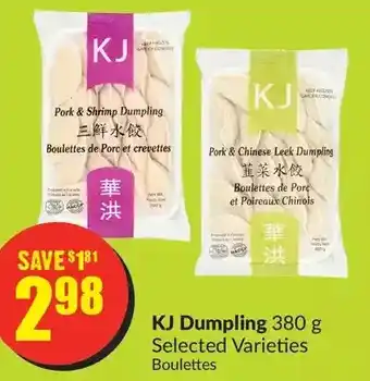 FreshCo Kj dumplings offer