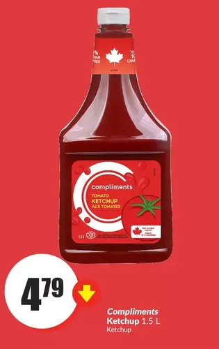 FreshCo Compliments ketchup offer