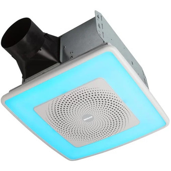 Home Hardware Chromacomfort 110 cfm bathroom fan with sensonic bluetooth speaker offer