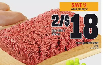 Loblaws Lean ground beef offer