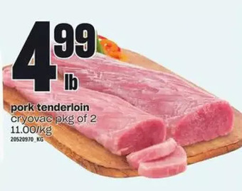 Zehrs Markets Pork tenderloin offer