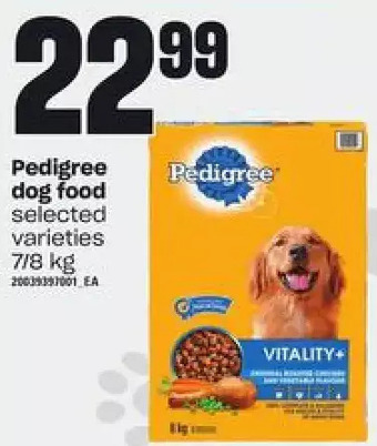 Independent Grocer Pedigree dog food offer