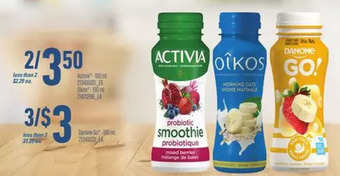 Independent Grocer Activia offer