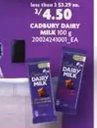 Loblaws Cadbury dairy milk offer