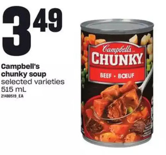 Loblaws Campbell's chunky soup offer
