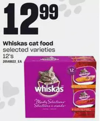 Loblaws Whiskas cat food offer
