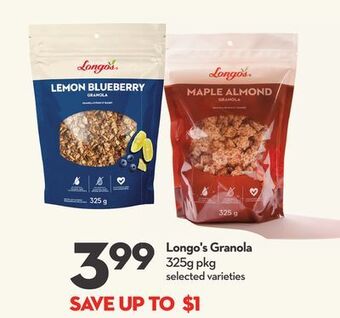 Longo's Longo's granola offer