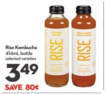 Longo's Rise kombucha offer