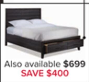 Leon's Miller 3-piece king storage bed - grey offer
