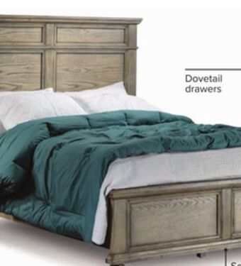 Leon's Emma 3-piece queen bed - oak offer