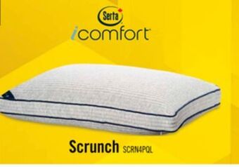 The Brick Serta™ icomfort scrunch 4.0 pillow offer