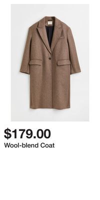 H&M Wool-blend coat offer