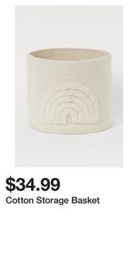 H&M Cotton storage basket offer