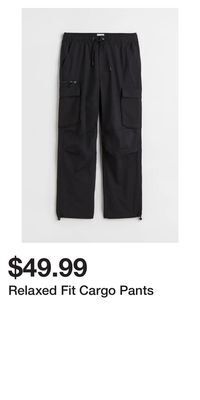 H&M Relaxed fit cargo pants offer