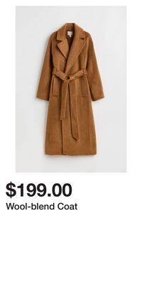 H&M Wool-blend coat offer