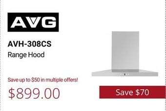 Avg range hood
