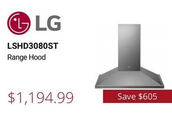 Canadian Appliance Source Lg range hood offer