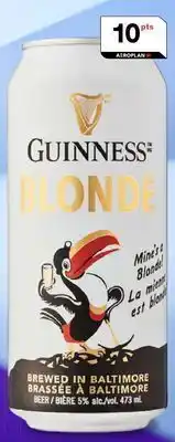 LCBO Guinness blonde american lager offer