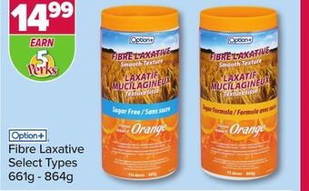 PharmaChoice Option+ fibre laxative offer