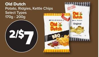 PharmaChoice Old dutch potato, ridgies, kettle chips offer