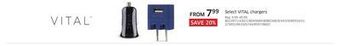 The Source Select vital chargers offer