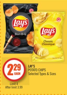 Shoppers Drug Mart Lay's potato chips offer