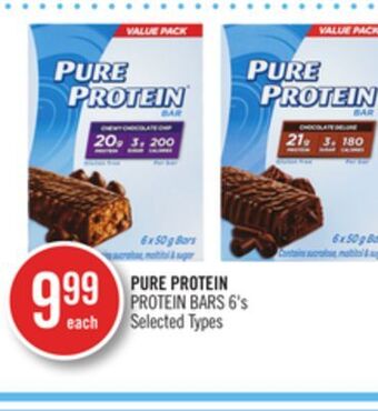 Shoppers Drug Mart Pure protein protein bars offer