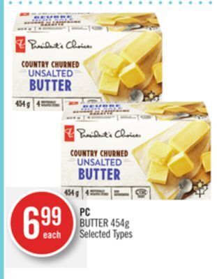 Shoppers Drug Mart Pc butter offer