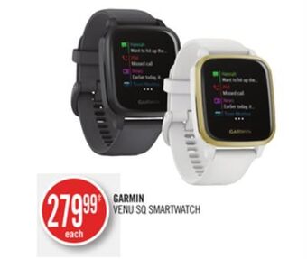Shoppers Drug Mart Garmin venu sq smartwatch offer