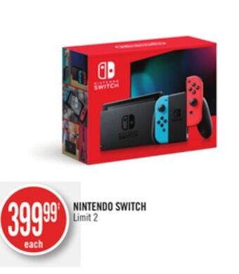 Shoppers Drug Mart Nintendo switch offer