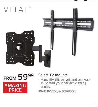 The Source Vital select tv mounts offer