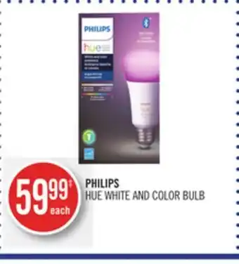 Shoppers Drug Mart Philips hue white and color bulb offer