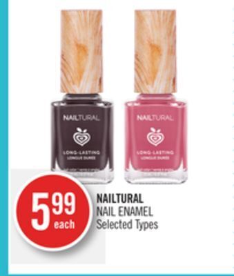 Shoppers Drug Mart Nailtural nail enamel offer