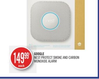 Shoppers Drug Mart Google nest protect smoke and carbon monoxide alarm offer