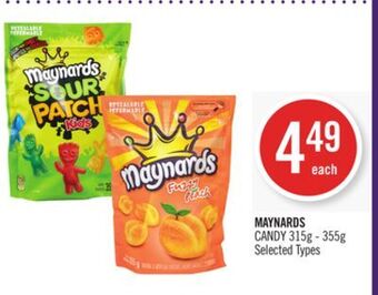 Shoppers Drug Mart Maynards candy offer