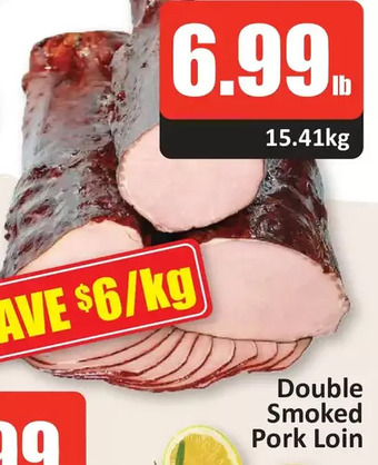 Starsky Double smoked pork loin offer