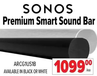 2001 Audio Video Sonos premium smart sound bar offer