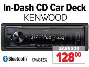 2001 Audio Video Kenwood in-dash cd car deck offer