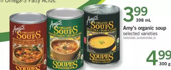 Fortinos Amy's organic soup offer