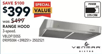RONA Range hood offer