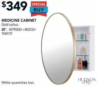 RONA Hudson medicine cabinet offer