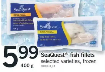 Fortinos Seaquest fish fillets offer