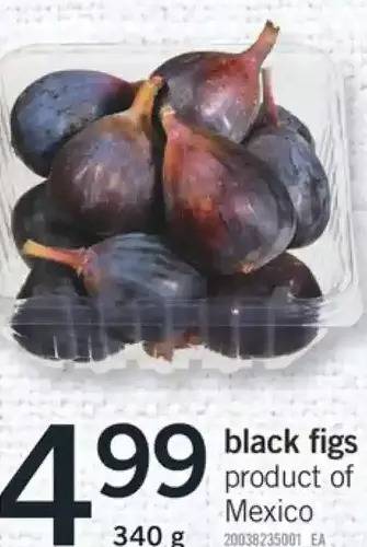 Fortinos Black figs offer