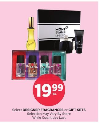 Rexall Select designer fragrances or gift sets offer