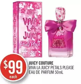 Shoppers Drug Mart Juicy couture viva la juicy petals please eau de parfum offer