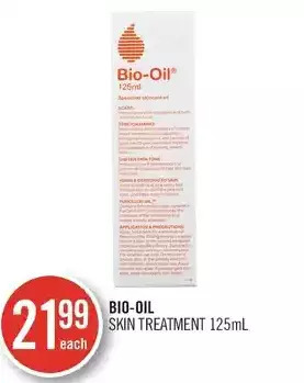 Shoppers Drug Mart Bio-oil skin treatment offer