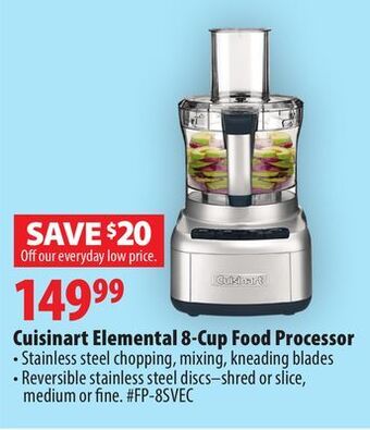 London Drugs Cuisinart elemental 8-cup food processor offer