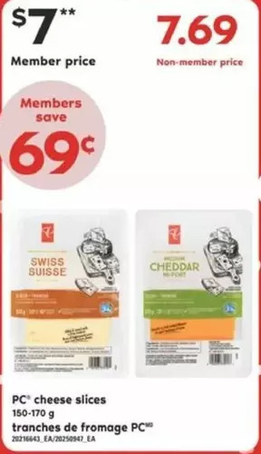 Valu-mart Pc cheese slices offer