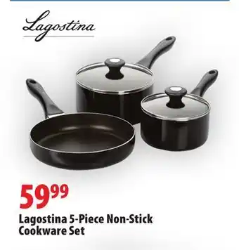London Drugs Lagostina 5-piece non-stick cookware set offer